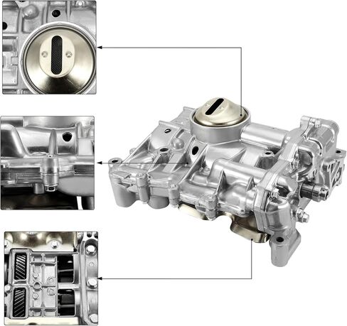 مضخة زيت محور توازن المحرك 15100-R40-A02 (2.4L L4) لسيارة Honda Accord 2008-2012، Civic 2012-2015، CR-V 2010-2011، Crosstour 2012-2015، Acura ILX 2013-2015 TSX 2009-2014 15110R40A01 in Saudi Arabia