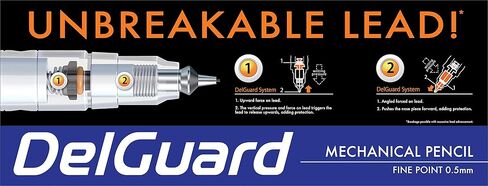 Zebra Pen DelGuard Mechanical Pencil Eraser Refills 5-Count in Saudi Arabia