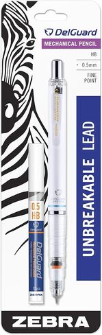 Zebra Pen DelGuard Mechanical Pencil Eraser Refills 5-Count in Saudi Arabia