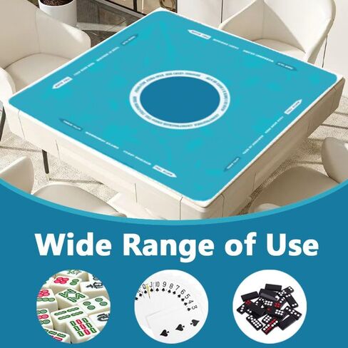 StellarOcean Mahjong Mat for Table 31.5"x31.5" Card Game Poker Neoprene Mat with Carrying Bag,Mah Jongg Portable American Majong Accessories Gifts for Woman,Noise Reduction Non-Slip in Saudi Arabia