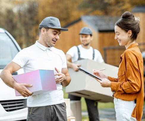 صناديق شحن متوسطة مقاس 10x7x6، 30 علبة صندوق بريد من الورق المقوى الأرجواني، علب هدايا لتغليف الأعمال الصغيرة in Kuwait