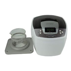 iSonic Ultrasonic Cleaner P4810, 2.1Qt/2 L, with 1000 ml Single Beaker Holder Set for DIY Liposomal Vitamin C