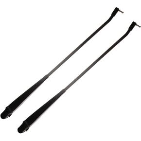 TRQ Windshield Wiper Arms Front Left LH & Right RH Pair Set Compatible with 87-96 Dodge Dakota