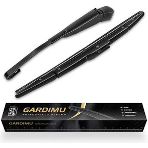 Replacement for Honda CR-V CRV 2007-2011 Rear Windshield Wiper Blade and Arm Assembly-All Season Natural Rubber Cleaning Back Window
