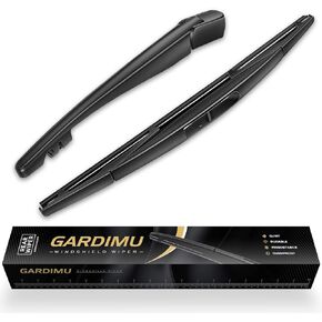 Replacement for Honda CR-V CRV 2007-2011 Rear Windshield Wiper Blade and Arm Assembly-All Season Natural Rubber Cleaning Back Window