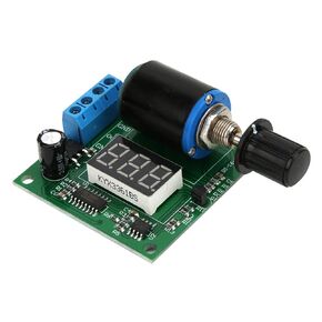 Shopping Spree Digital Adjustable Signal Module, Signal Generator, 4-20Ma Durable Led Test Analog Transmitter for Signal Source Knob Operation