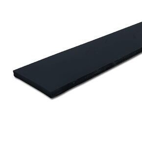Rubber Strip, Neoprene Rubber, Width 36 in, Rubber Length 2 in, Rubber Thickness 1/32 in, 60A