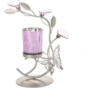 معرض الضوء 10016360 حامل شموع على شكل فراشة وردية، بدون حجم، متعدد الألوان in Kuwait