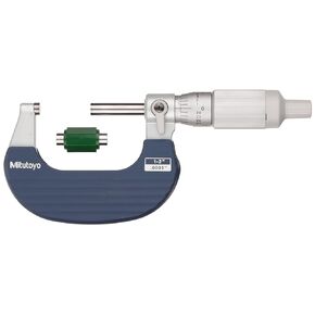 Mitutoyo 102-717 Ratchet Thimble Micrometer, Outside Micrometer, Ratchet Thimble, 0-1" Range, 0.0001" Graduation, +/-0.0001" Accuracy
