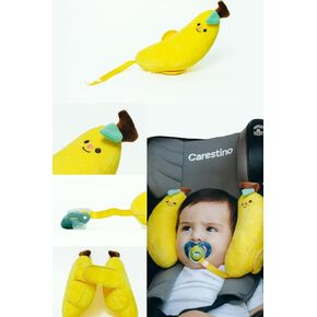 Baby Neck Support Pillow Travel car seat, Head Support Pillow for Baby, Portable Head Support for Car Seats for Newborn, Travel Neck Pillow, Headrest for Car Seat