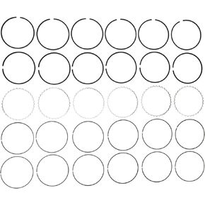 MAHLE 42001CP Engine Piston Ring Set