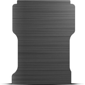 ARMORDILLO USA 8705865 Horizontal Line Rubber Truck Bed Mat - Black Fits 2015-2022 Chevy Colorado/GMC Canyon 5 Feet (60") Short Bed