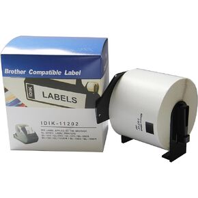IDIK Replacement Labels Compatible for DK-1202 Shipping Label with Frame 62mm*100mm*300pcs