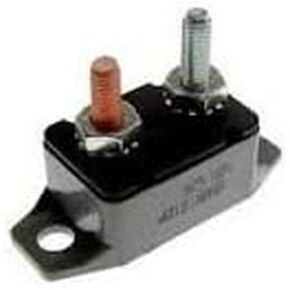 Short Stop Circuit Breaker Plastic CBC50 or BP/CBC50 12V 50A (50 amp) Gray