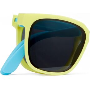 Cyxus Kids Folding Foldable Sunglasses for Girls Boys Prolarized Uv 400 Protection Travel Sunglasses