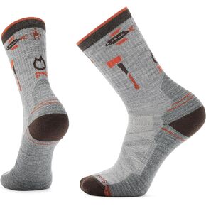 Smartwool Men's Hike Light Cushion Merino Wool Camp Gear Crew Socks