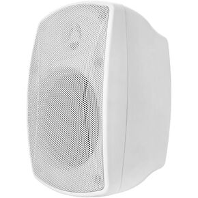 Monoprice WS-7B-42-W 4in. Weatherproof 2-Way 70V Indoor/Outdoor Speaker for Use in Whole Home Audio Systems, Restaurants, Bars, Retail Stores, Patio, Poolside, Garage, White (Each)