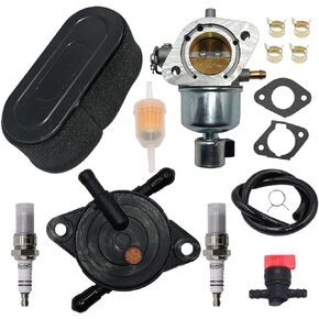 Partman Carburetor Fit for Kawasaki 15004-0985 Fits Specific FS691V FR691V 15004-0829 with Air filter&Fuel pump