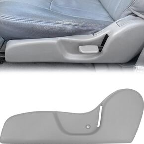 Dimeani لوحة تقليم مقعد السائق، غطاء مسار مقعد السائق متوافق مع Toyota Tacoma 1995 1996 1997 1998 1999 2000 2001 2002 2003 2004، غطاء مسار المقعد، غطاء حماية جانبي لغطاء المسار