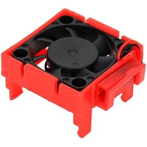 Powerhobby Cooling Fan for Traxxas Velineon ESC VXL-3 / VXL3 Red FITS : 4-Tec 2.0 Bandit Rally Rustler VXL Slash 2wd / 4x4 Stampede 4x4 VXL
