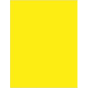 Pacon Neon Multi-Purpose Paper, Yellow, 8-1/2" x 11", 100 Sheets