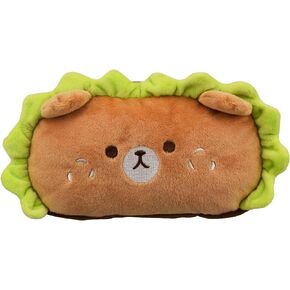 eyintlofc Plush Animal Stationery Cartoon Cute Pencil Case for Teen Girls and Cosmetic Bag 1 Pack Brown Bear
