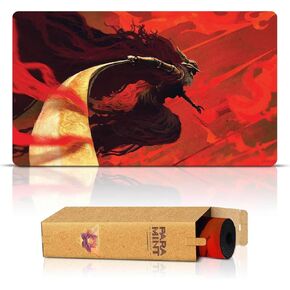 Paramint Malenia Blade of Miquella (Stitched) - MTG Playmat by Anato Finnstark, Elden Ring, Dark Souls - Compatible with Magic The Gathering Playmat - Play MTG, YuGiOh, TCG - Original Designs