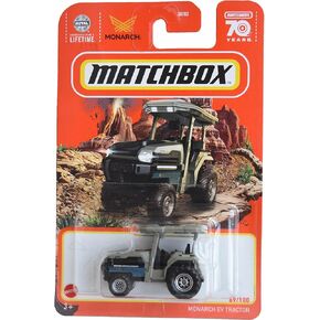 Matchbox Monarch EV Tractor, 70 Years 69/100 [Silver]