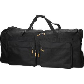 Camp 1800 Denier Heavy Duty Soft Trunk with Shoulder Straps Great for Kids Going to Sleep Away Camp