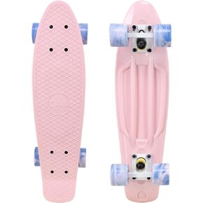 Cal 7 22" Complete Mini Cruiser Plastic Skateboard