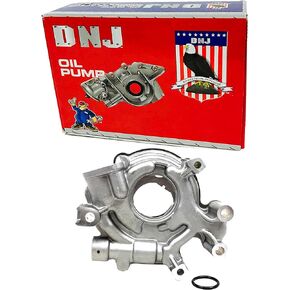 DNJ OP1100 Oil Pump for 1999-2013 / Chrysler, Dodge, Jeep, Mitsubishi, Ram/Durango, Grand Cherokee, Liberty, Nitro, Raider, Ram 1500/3.7L, 4.7L / SOHC / V6, V8 / 12V, 16V / VIN J, VIN K, VIN N
