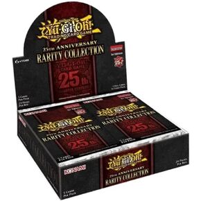Yu-Gi-Oh! TCG: 25th Anniversary Rarity Collection Booster Box, KON86328, Black