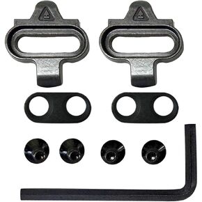NEBYWOLD Bike Cleats for Shimano Road Cycling Compatible with Shimano System- Indoor Cycling & Road Bike Bicycle Cleat Set,Mountain Biking, Designed for Women and Men Replacement Bike Cleats