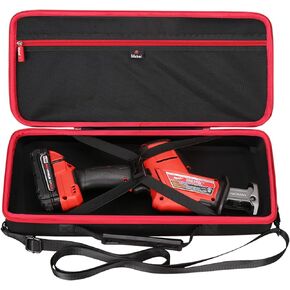Mchoi Hard Case Suitable for Milwaukee M18 FUEL Cordless Hackzall Reciprocating Saw 2719-20, Waterproof Shockproof Milwaukee Tools Protective Case, Case Only