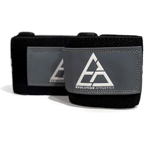 Evolution Athletics Sport Lifting Wraps and Straps for Weightlifting, Powerlifting, Strength Training