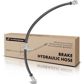 A-Premium Front Driver and Passenger Brake Hydraulic Hose Compatible with Select Ford and Lincoln Models - Edge 2007-2014, MKX 2007-2015 - Replace# 8T4Z2078A(Pack of 2)