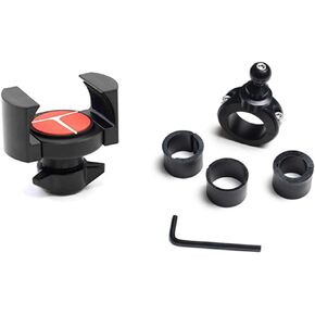 Universal Motorcycle Handlebar Smart Phone & GPS Mount Kit - Techmount 4-30912-B-TECHGRIPPER ™