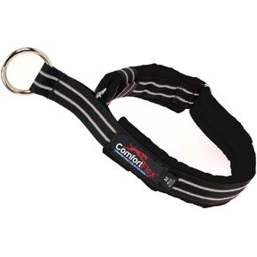 ComfortFlex Martingale Dog Collar - 1.5" Wide, Reflective, Adjustable, Fully Padded Nylon, Gentle Control, Escape-Proof, Limited Slip Design, Made in The USA, Large, Saffron Yellow