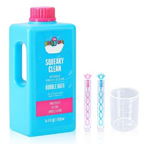Baby Kids Body Wash and Shampoo Bubble Bath for Toddlers Kids Soap Sensitive Skin Hypoallergenic with Aloe Vera and Vitamin E Squeaky Clean Fresh Scent 34.5 Fl.Oz