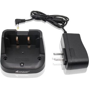 Aimtobest SBH-28 Charger Compatible for Yaesu FT-70 FT-70D FT-70DR FT70 FT70D Radio SBR-24LI SBR24LI Battery