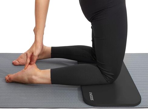 Ewedoos Yoga Knee Pads Cushion Yoga Mat Thick Kneeling Pad for Joints for Fitness, Travel, Meditation 24''x9''x0.6'' - Complement Your Yoga Mat in Saudi Arabia