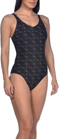 بدلة سباحة نسائية لشد الجسم والتحكم في البطن وجناح خلفي قطعة واحدة in Kuwait