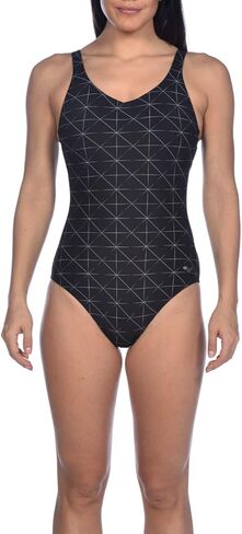 بدلة سباحة نسائية لشد الجسم والتحكم في البطن وجناح خلفي قطعة واحدة in Kuwait