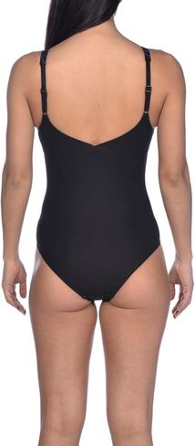 بدلة سباحة نسائية لشد الجسم والتحكم في البطن وجناح خلفي قطعة واحدة in Kuwait