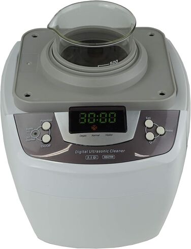 منظف ​​بالموجات فوق الصوتية iSonic P4810، 2.1Qt/2 L، مع مجموعة حامل أكواب فردية سعة 1000 مل لفيتامين C الشحمي in Kuwait