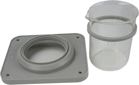 منظف ​​بالموجات فوق الصوتية iSonic P4810، 2.1Qt/2 L، مع مجموعة حامل أكواب فردية سعة 1000 مل لفيتامين C الشحمي in Kuwait