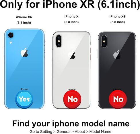 حافظة HAOPINSH لهاتف iPhone XR مع حامل بطاقة، حافظة بنمط زهور زهرية خلفية قابلة للطي من جلد البولي يوريثان مع فتحات للبطاقات للنساء والفتيات، مشبك مغناطيسي مزدوج غطاء مقاوم للصدمات 6.1 بوصة in Kuwait