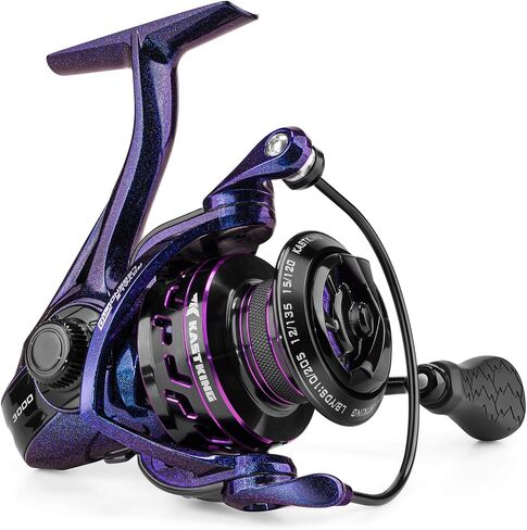 KastKing Royale Legend Pro Spinning Fishing Reels, Fishing Gifts for Men | Max Drag: 25 lb, 10+1 BB, 9.2 oz, Lightweight & Powerful Carbon Fiber Frame, 6.2:1 Gear Ratio, Digi-cut Aluminum Gear in Kuwait