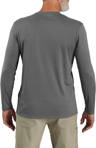 Carhartt Men’s Force Sun Defender Lightweight Long-Sleeve Logo Graphic T-Shirt in Saudi Arabia