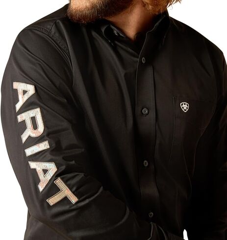 Ariat Men's Team Logo Twill Fitted Shirt in Saudi Arabia